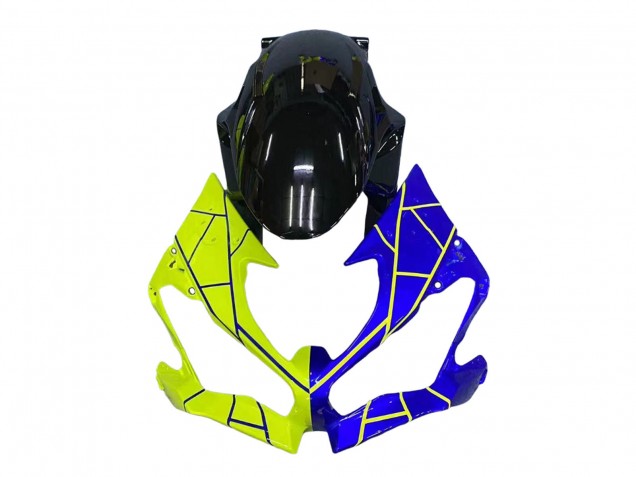 Carenado Moto Kawasaki ZX6R 2019-2022 - Azul Amarillo