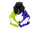 Carenado Moto Kawasaki ZX6R 2019-2022 - Azul Amarillo
