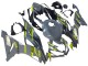 Carenado Moto Kawasaki ZX6R 2019-2022 - Nardo Gris Amarillo