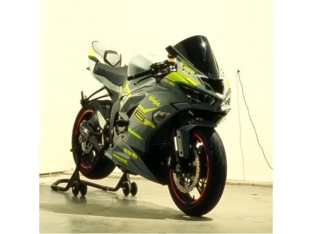 Carenado Moto Kawasaki ZX6R 2019-2022 - Nardo Gris Amarillo
