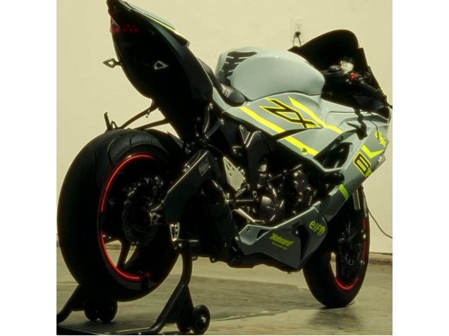 Carenado Moto Kawasaki ZX6R 2019-2022 - Nardo Gris Amarillo