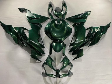 Carenado Moto Kawasaki ZX6R 2019-2022 - Verde Oscuro
