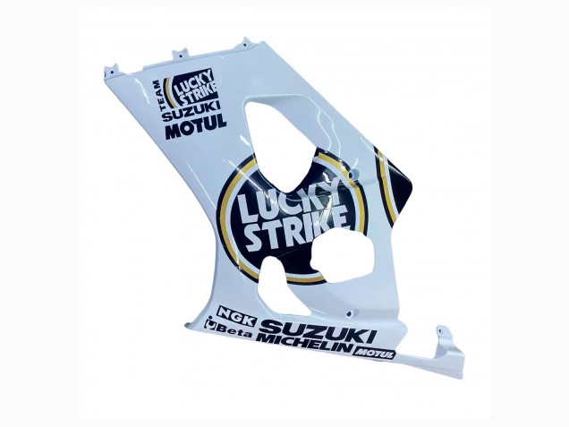 Carenado Moto Suzuki GSXR 1000 2003-2004 - Blanco Negro Oro Motul Lucky Strike