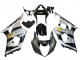 Carenado Moto Suzuki GSXR 1000 2003-2004 - Negro Brillante Plata Gris Amarillo