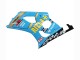 Carenado Moto Suzuki GSXR 1000 2003-2004 - Azul Claro Amarillo Negro Rizla Motul