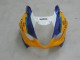 Carenado Moto Suzuki GSXR 1000 2003-2004 - Amarillo Blanco Azul Negro Corona