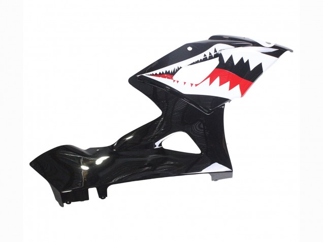 Carenado Moto Suzuki GSXR 1000 2005-2006 - Negro Brillante Rojo Blanco Tiburón