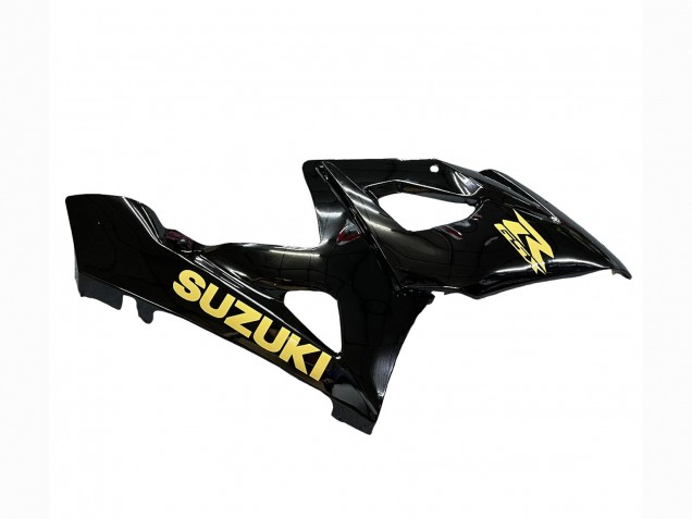 Carenado Moto Suzuki GSXR 1000 2005-2006 - Negro Brillante Oro Calcomanía