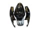 Carenado Moto Suzuki GSXR 1000 2005-2006 - Negro Brillante Oro Calcomanía