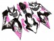 Carenado Moto Suzuki GSXR 1000 2005-2006 - Negro Brillante Rosa