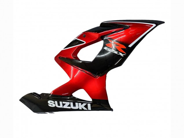Carenado Moto Suzuki GSXR 1000 2005-2006 - Rojo Negro Brillante