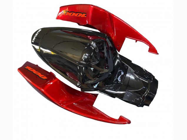 Carenado Moto Suzuki GSXR 1000 2005-2006 - Rojo Negro Brillante