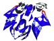 Carenado Moto Suzuki GSXR 1000 2005-2006 - Azul Amarillo Blanco Rojo Motul