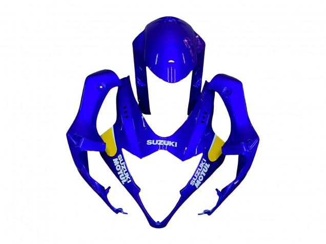 Carenado Moto Suzuki GSXR 1000 2005-2006 - Azul Amarillo Blanco Rojo Motul