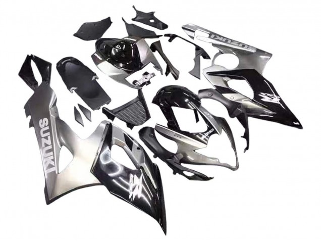 Carenado Moto Suzuki GSXR 1000 2005-2006 - Negro Brillante Gris