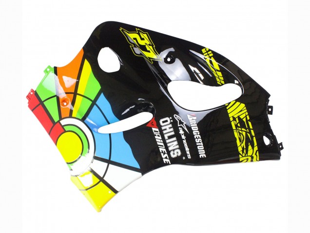 Carenado Moto Suzuki GSXR 600 / GSXR 750 1996-2000 - Negro Multicolor 27