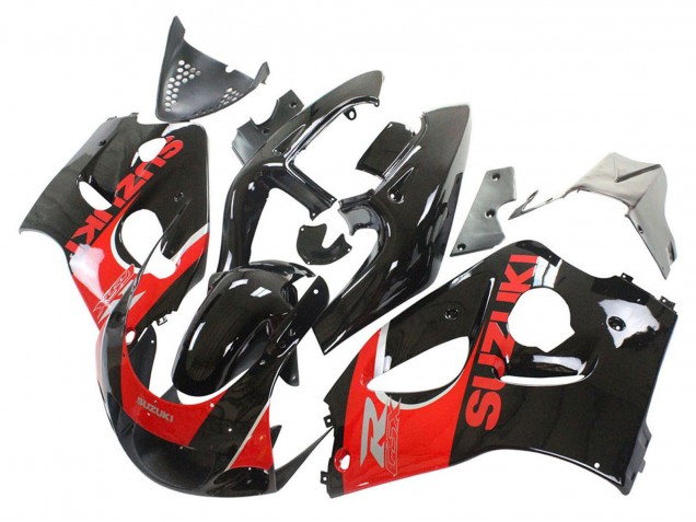 Carenado Moto Suzuki GSXR 600 / GSXR 750 1996-2000 - Negro Rojo