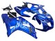 Carenado Moto Suzuki GSXR 600 / GSXR 750 2001-2003 - Azul Blanco Llama