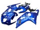 Carenado Moto Suzuki GSXR 600 / GSXR 750 2001-2003 - Azul Blanco Llama