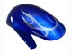 Carenado Moto Suzuki GSXR 600 / GSXR 750 2001-2003 - Azul Blanco Llama