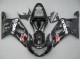 Carenado Moto Suzuki GSXR 600 / GSXR 750 2001-2003 - Negro Brillante Rojo Blanco