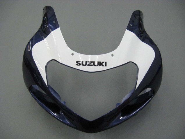 Carenado Moto Suzuki GSXR 600 / GSXR 750 2001-2003 - Azul Blanco Negro Brillante Rojo