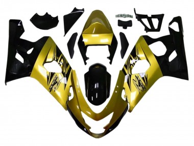 Carenado Moto Suzuki GSXR 600 / GSXR 750 2004-2005 - Oro Negro