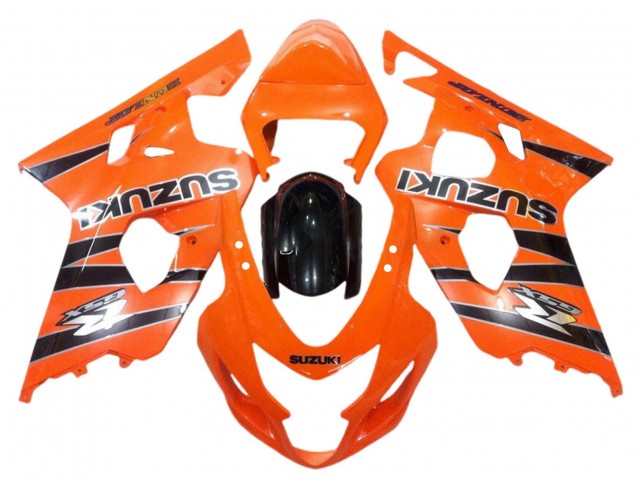 Carenado Moto Suzuki GSXR 600 / GSXR 750 2004-2005 - Naranja Negro