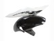 Carenados Moto Suzuki GSXR 600 / GSXR 750 2004-2005 - Blanco Negro