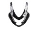 Carenados Moto Suzuki GSXR 600 / GSXR 750 2004-2005 - Blanco Negro