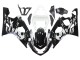 Carenados Moto Suzuki GSXR 600 / GSXR 750 2004-2005 - Blanco Negro