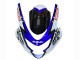 Carenados Moto Suzuki GSXR 600 / GSXR 750 2004-2005 - Blanco Azul Negro Corona Motul