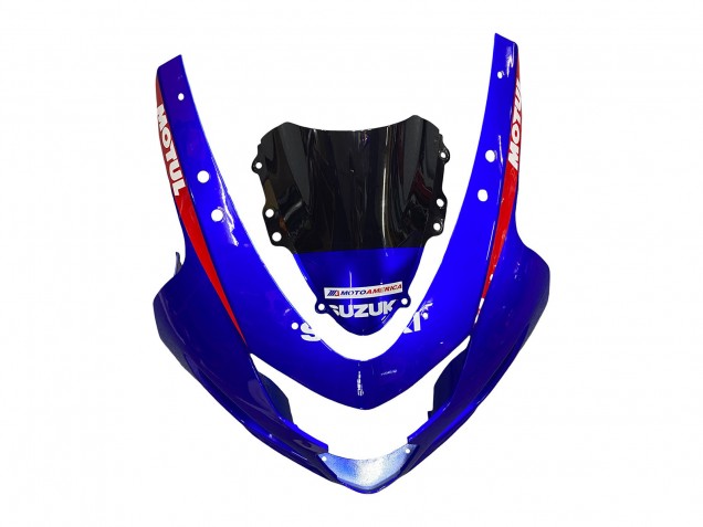 Carenado Moto Suzuki GSXR 600 / GSXR 750 2004-2005 - Azul Rojo Negro Motul Dunlop