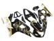 Carenado Moto Suzuki GSXR 600 / GSXR 750 2004-2005 - Negro Brillante Oro Corona