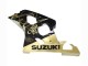 Carenado Moto Suzuki GSXR 600 / GSXR 750 2004-2005 - Negro Brillante Oro Corona