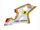 Carenado Moto Suzuki GSXR 600 / GSXR 750 2004-2005 - Blanco Rojo Amarillo Michelin Texaon Heron 7