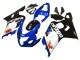 Carenado Moto Suzuki GSXR 600 / GSXR 750 2004-2005 - Azul Blanco Negro