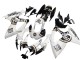 Carenado Moto Suzuki GSXR 600 / GSXR 750 2006-2007 - Blanco Negro Lucky Strike Motul