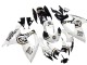 Carenado Moto Suzuki GSXR 600 / GSXR 750 2006-2007 - Blanco Negro Lucky Strike Motul