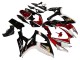 Carenado Moto Suzuki GSXR 600 / GSXR 750 2006-2007 - Rojo Blanco Negro Amarillo