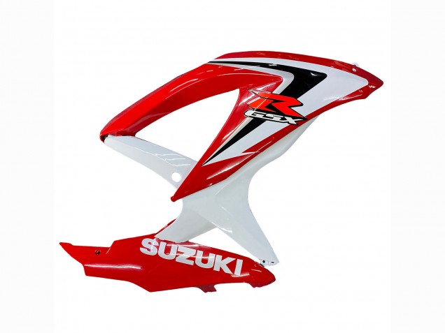 Carenado Moto Suzuki GSXR 600 / GSXR 750 2008-2010 - Blanco Rojo Negro