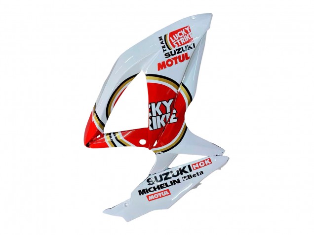 Carenado Moto Suzuki GSXR 600 / GSXR 750 2008-2010 - Blanco Rojo Motul Lucky Strike