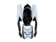 Carenados Moto Suzuki GSXR 600 / GSXR 750 2008-2010 - Blanco Negro