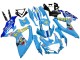 Carenado Moto Suzuki GSXR 600 / GSXR 750 2008-2010 - Azul Amarillo Rizla