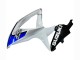 Carenado Moto Suzuki GSXR 600 / GSXR 750 2008-2010 - Blanco Plata Azul Negro