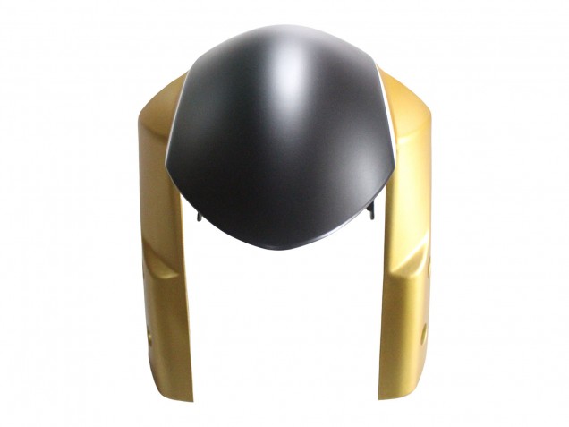 Carenado Moto Suzuki GSXR 600 / GSXR 750 2008-2010 - Negro Mate Blanco Oro