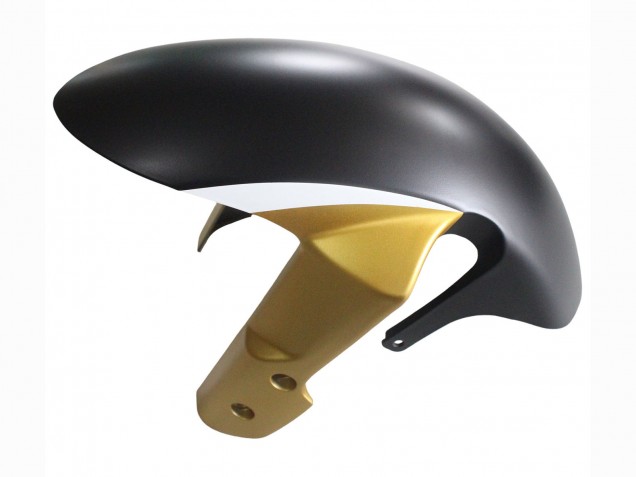 Carenado Moto Suzuki GSXR 600 / GSXR 750 2008-2010 - Negro Mate Blanco Oro