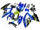 Carenado Moto Suzuki GSXR 600 / GSXR 750 2008-2010 - Azul Fluorescent Verde Tiburón