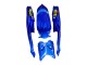 Carenado Moto Suzuki GSXR 600 / GSXR 750 2008-2010 - Azul Fluorescent Verde Tiburón