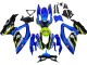 Carenado Moto Suzuki GSXR 600 / GSXR 750 2008-2010 - Azul Fluorescent Verde Tiburón